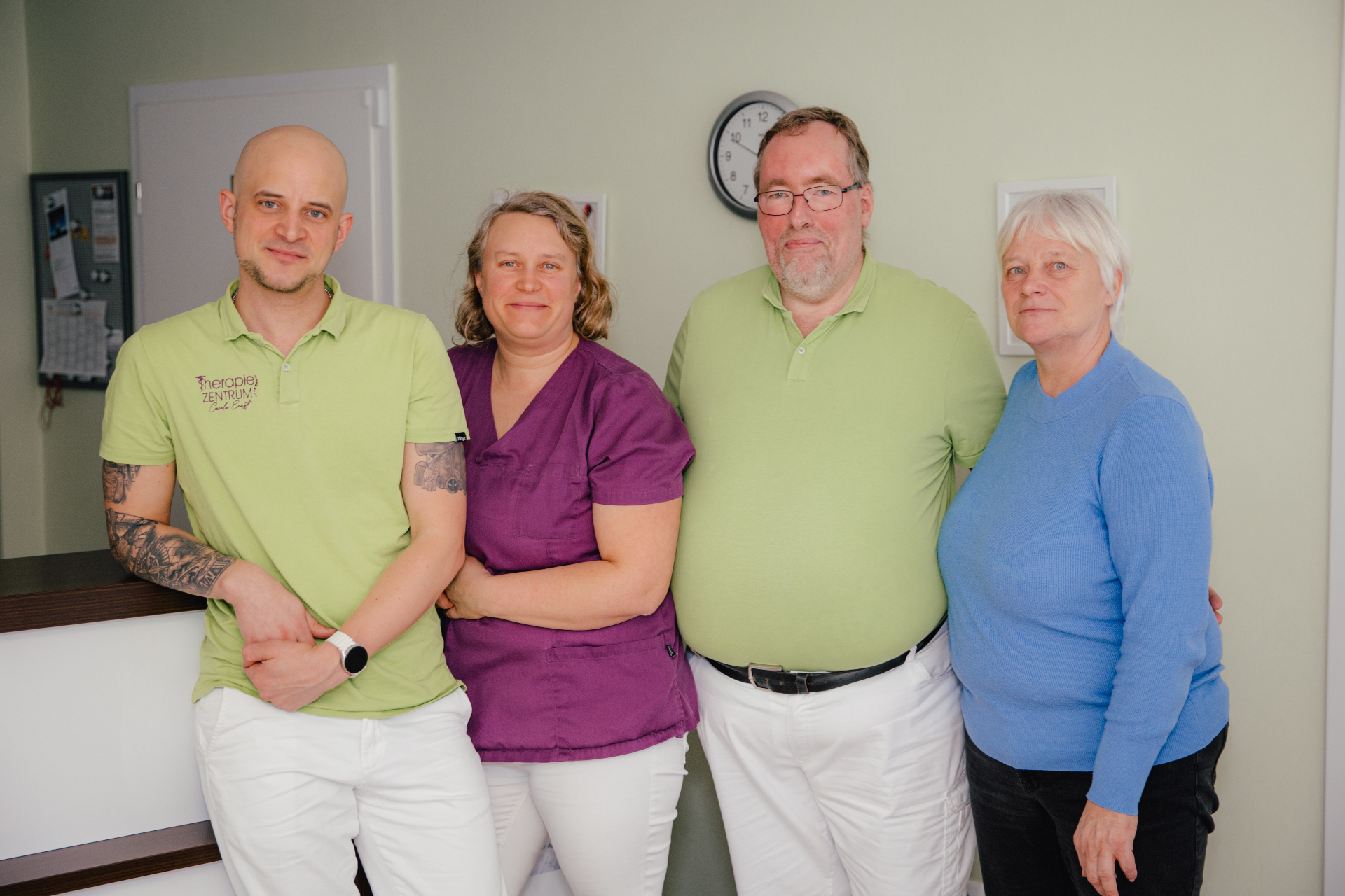 Team des Therapiezentrums Carola Ernst in Schwarmstedt